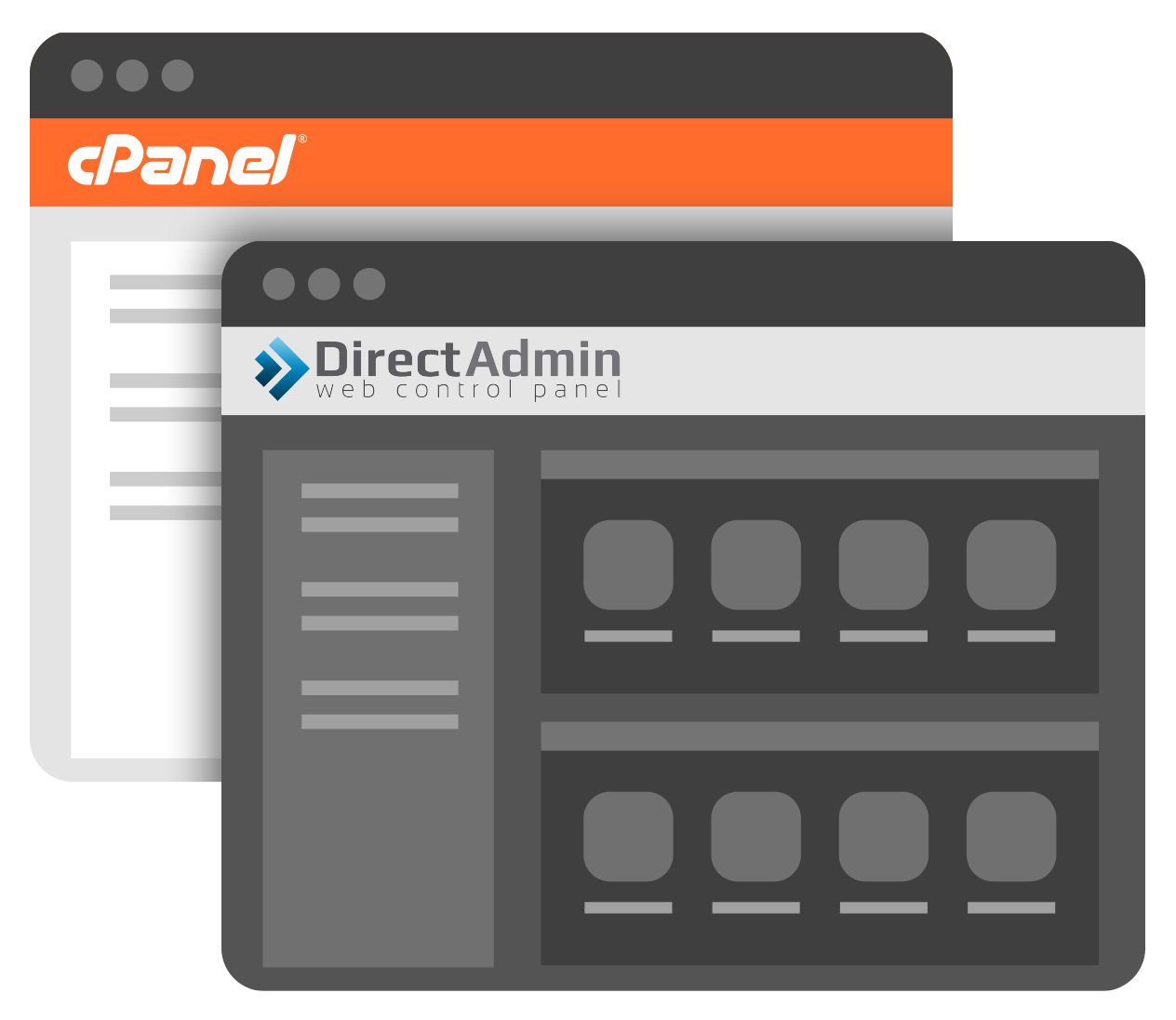 cPanel y DirectAdmin
