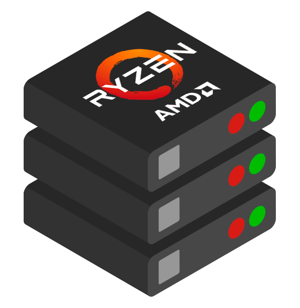 Servidores Ryzen y NVMe